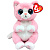 Мягкая игрушка Кошечка Lillibelle Beanie Babies 15 см TY inc 41283
